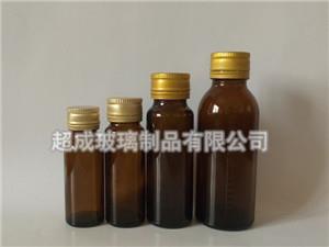 口服液药用玻璃瓶-模制药用玻璃瓶-透明药用玻璃瓶