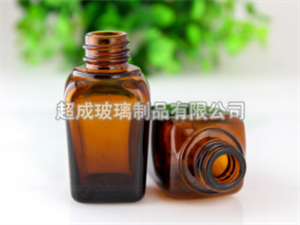 方形精油瓶-方形精油玻璃瓶-方形玻璃精油瓶